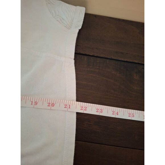 Danskin Now Womens Tank Top White Size Large Active Athleisure - Picture 6 of 6